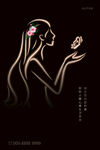 女王节海报