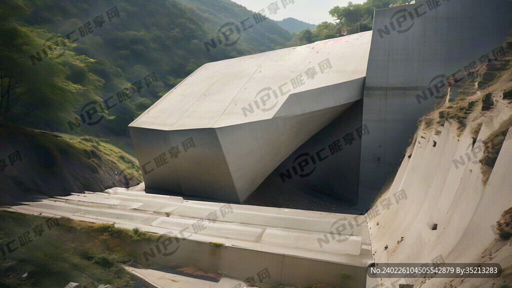 混凝土导流堤 梯形
