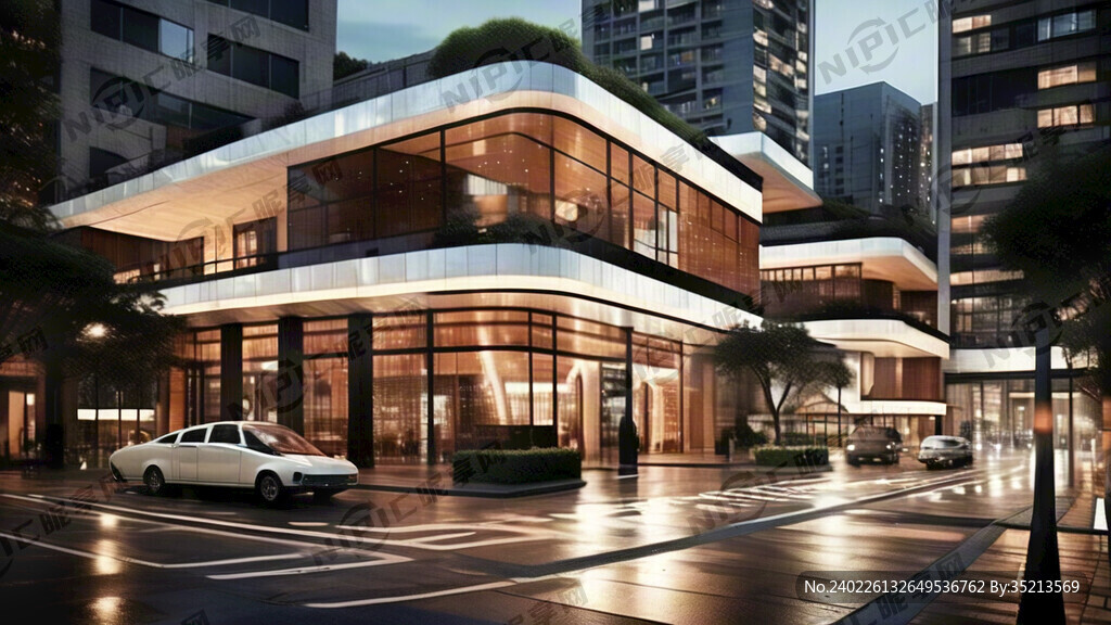 建筑 大城市 现代