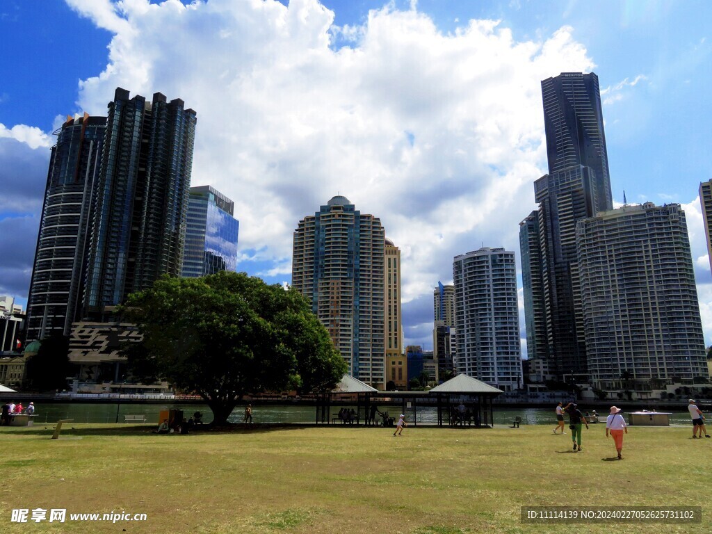 澳大利亚布里斯班城市风景