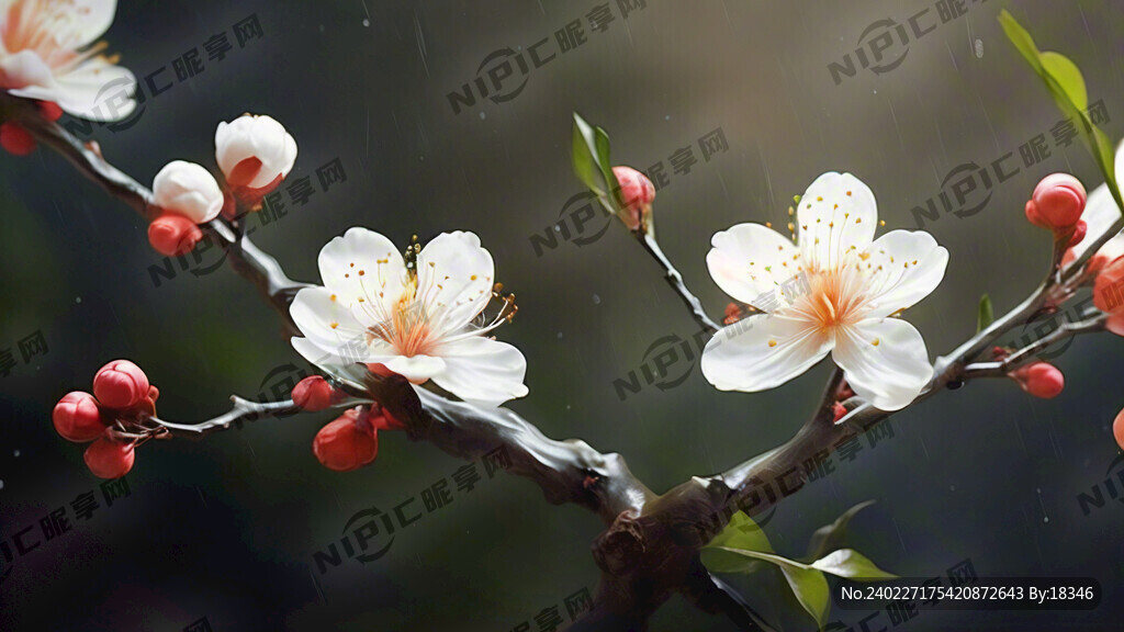杨梅花 绝美壁纸