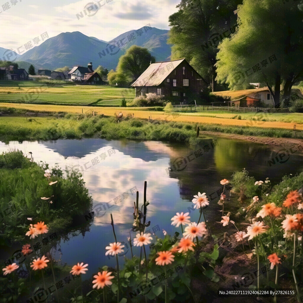 乡村治愈风景