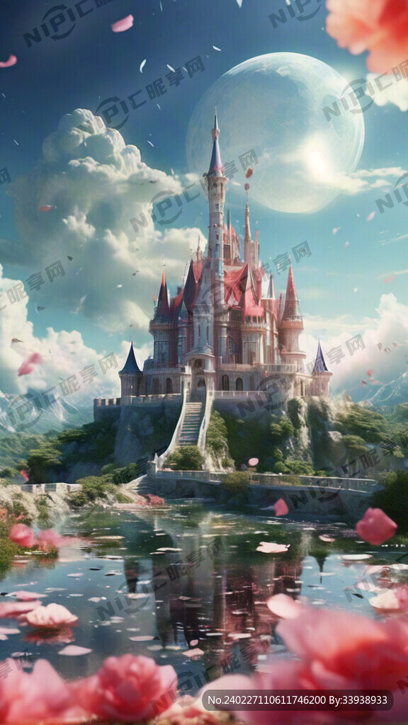 梦幻唯美新城堡风景 超高清