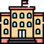 学校教育图标         