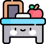 学校教育图标         