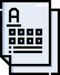 学校教育图标         