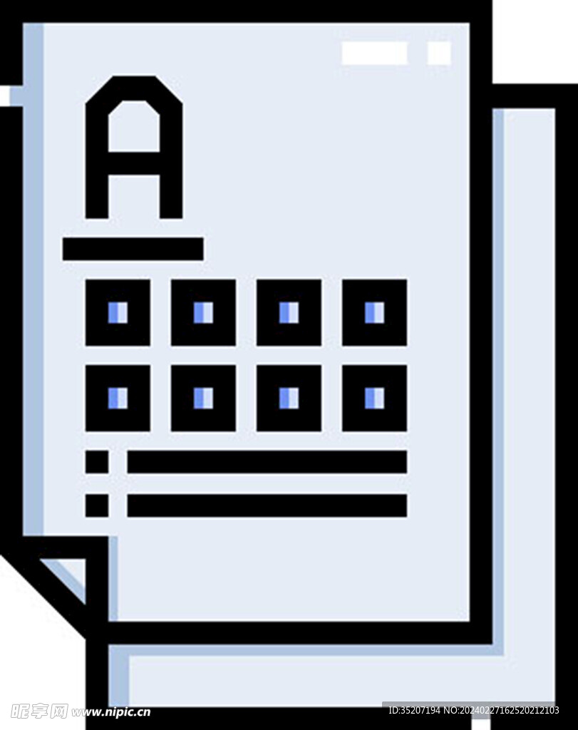 学校教育图标         