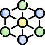学校教育图标         