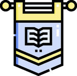 学校教育图标         
