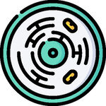 学校教育图标         