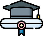 学校教育图标         