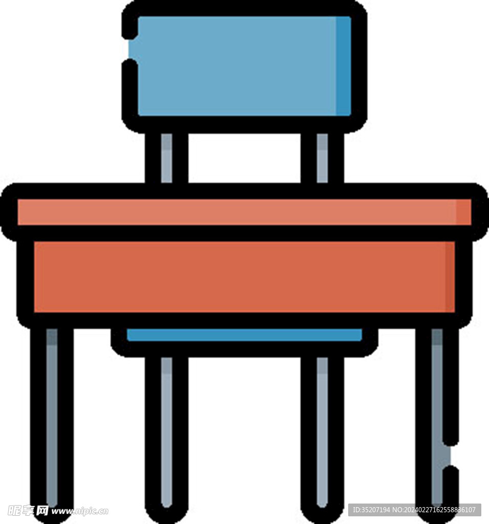 学校教育图标         