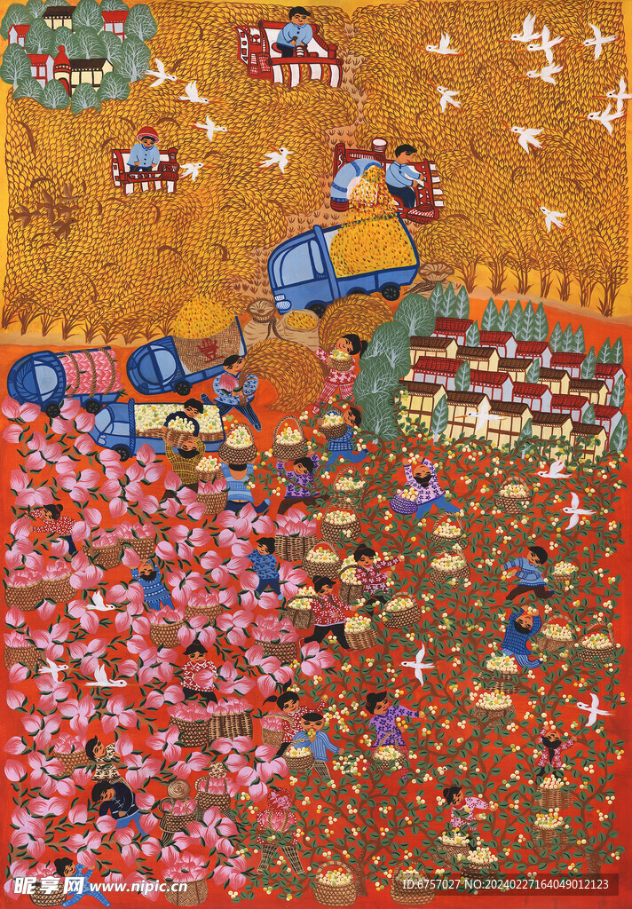 赵耀芬 丰年年画