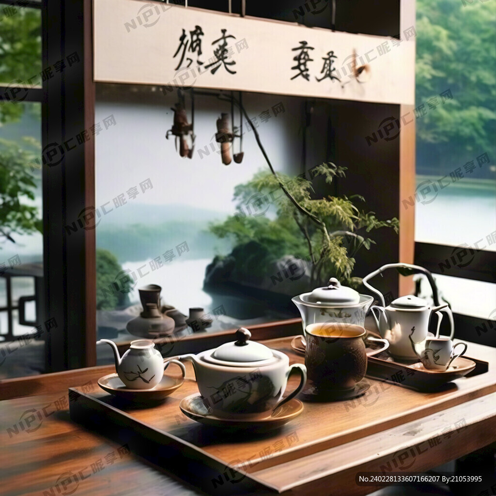 山水 茶具