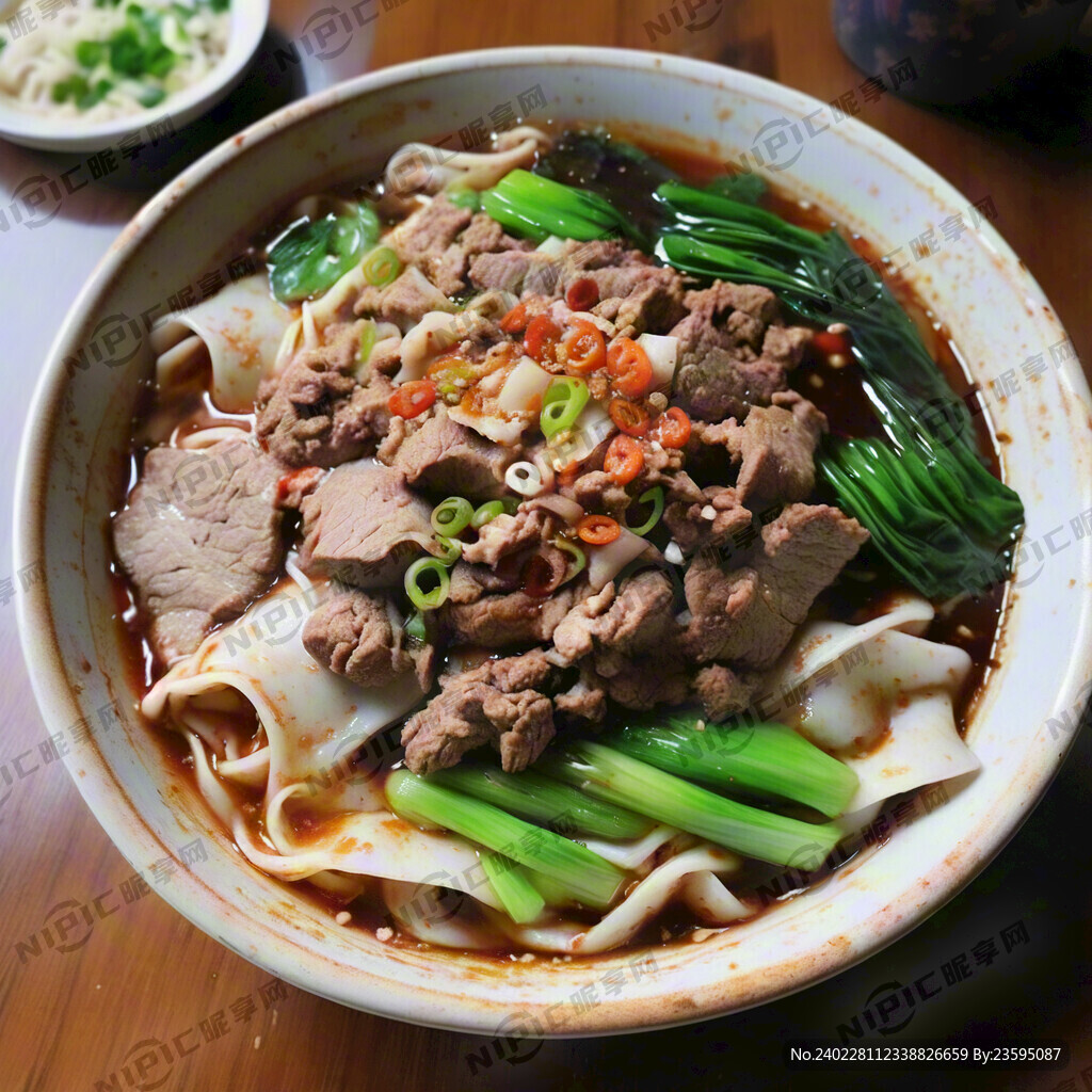 岷县面片 肉多