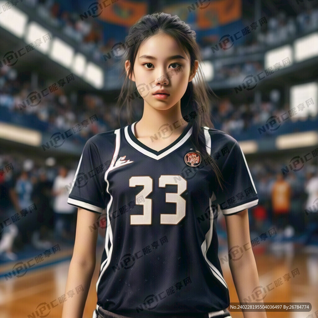 穿24号球衣的篮球女孩