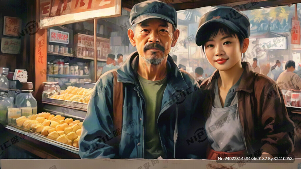 中国80年代背景 一个小卖部