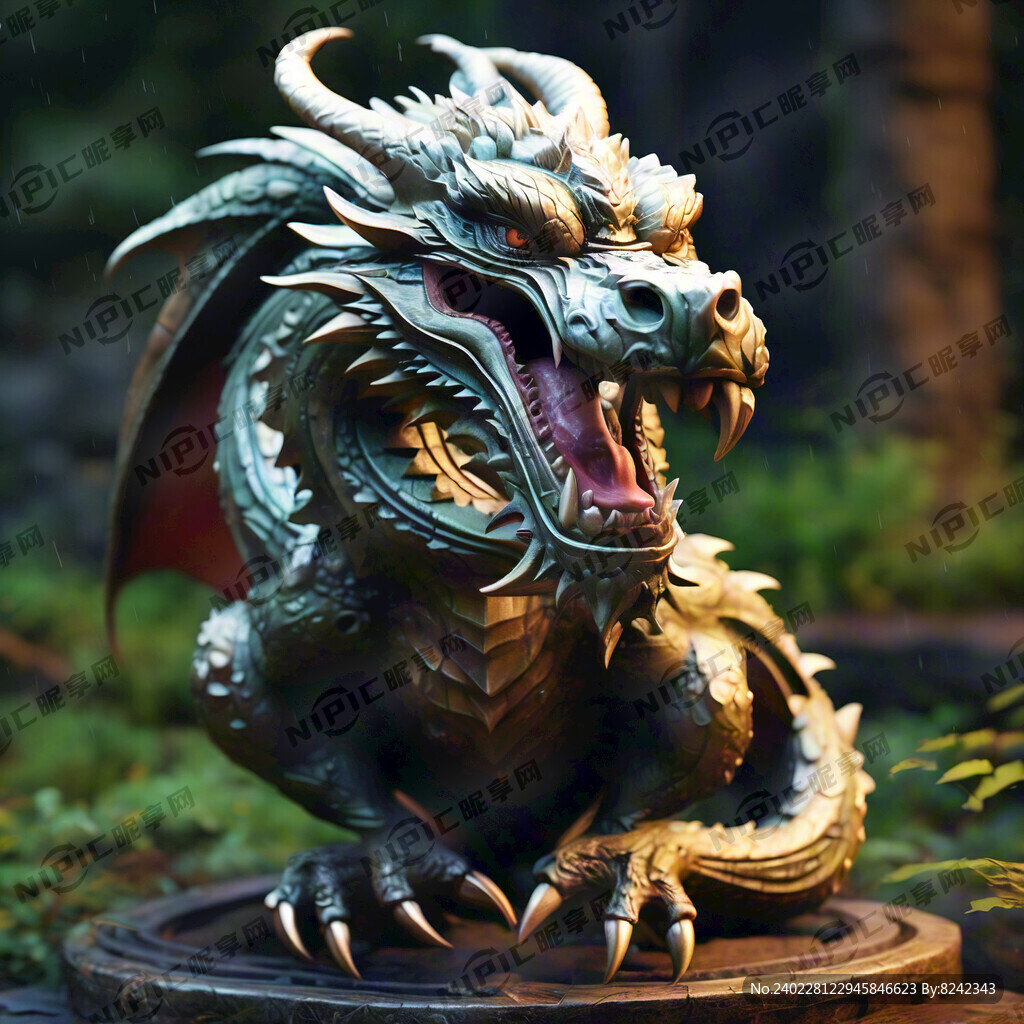 盘龙 正面