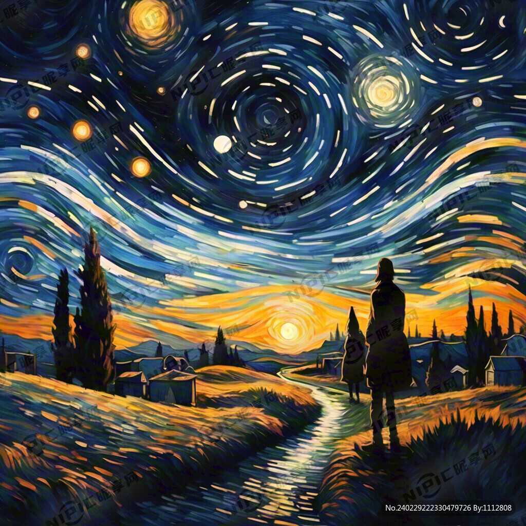 星空  线条 圈圈