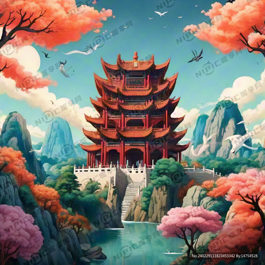 黄鹤楼 千里江山第一楼