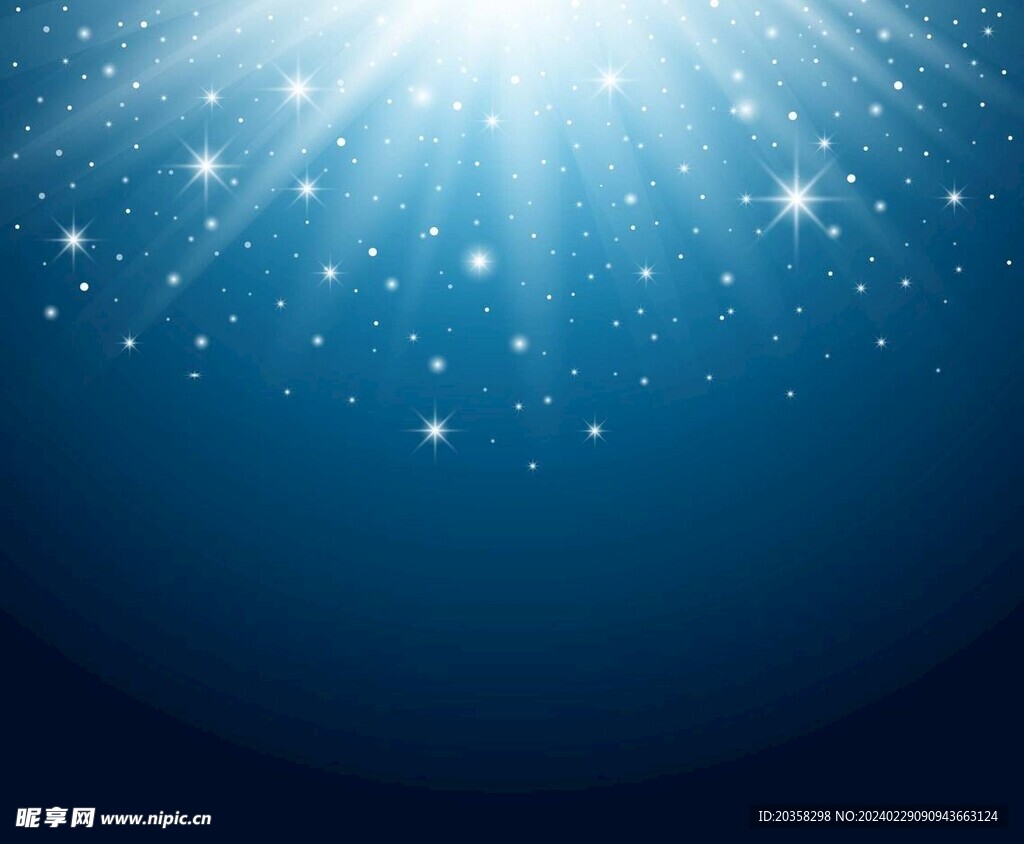 星星背景矢量