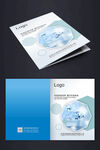 蓝色科技产品画册封面