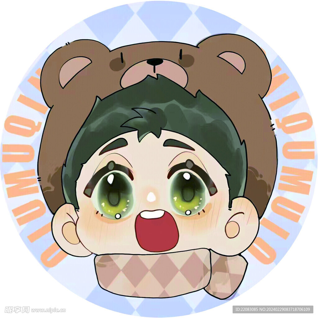 卡通小孩 