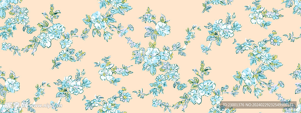 无缝  小碎花