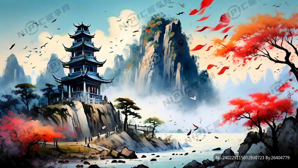 背景浅蓝色  色彩飞舞  