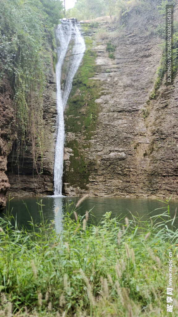 流水瀑布