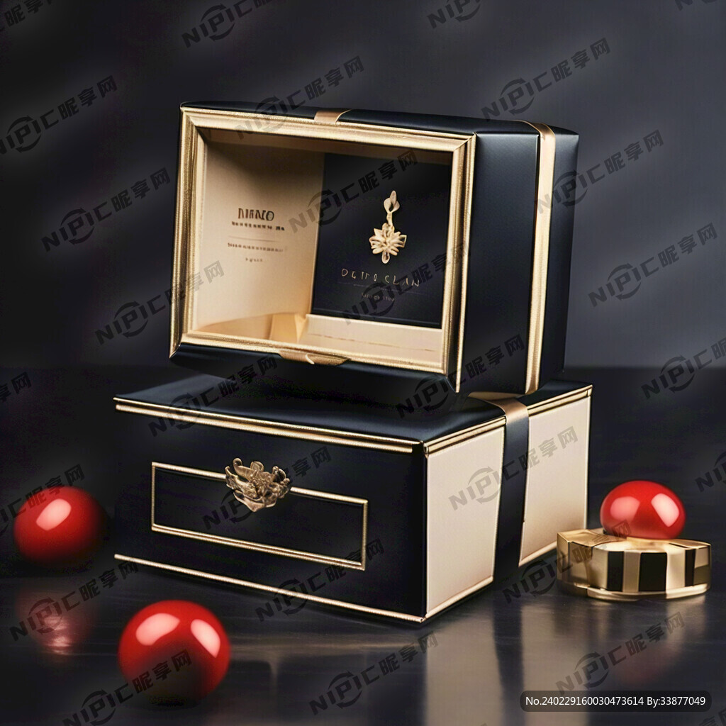 婚庆礼盒高端典雅撞色