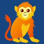 可爱的金丝猴