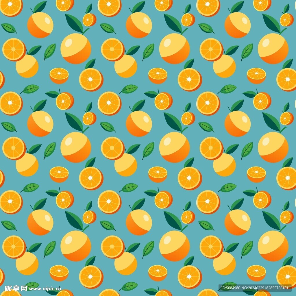 无缝拼接的柚背景
