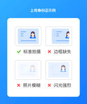 身份证认证 拍照示例