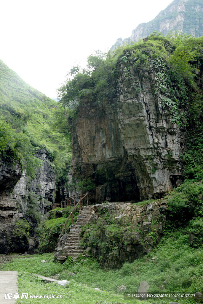 十渡山景