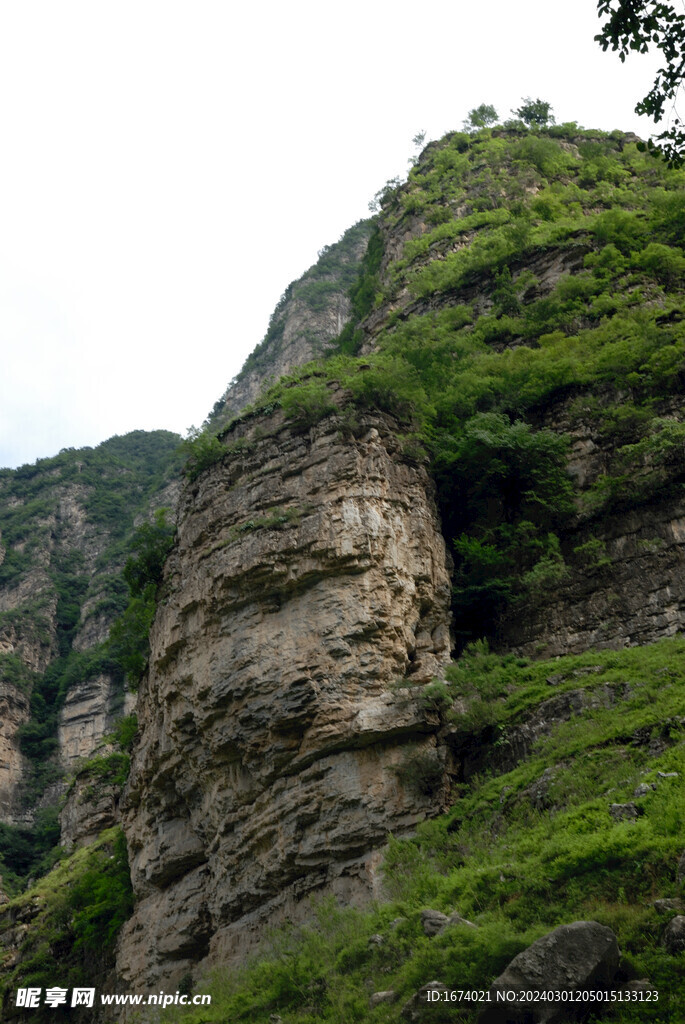 十渡山景