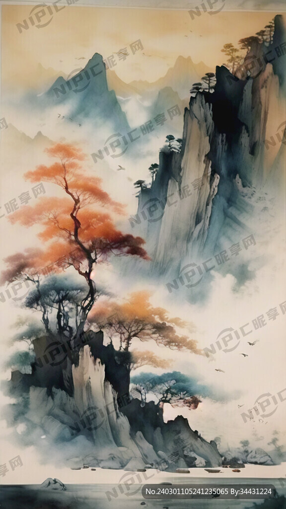 中国风 空间感 层次感