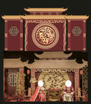 中式婚礼效果图片