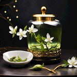 高档茶叶包装茉莉花茶时尚大气