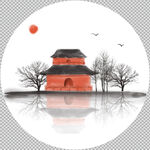 圆形装饰画