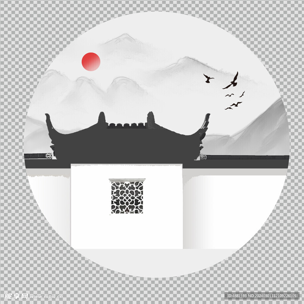 新中式壁画