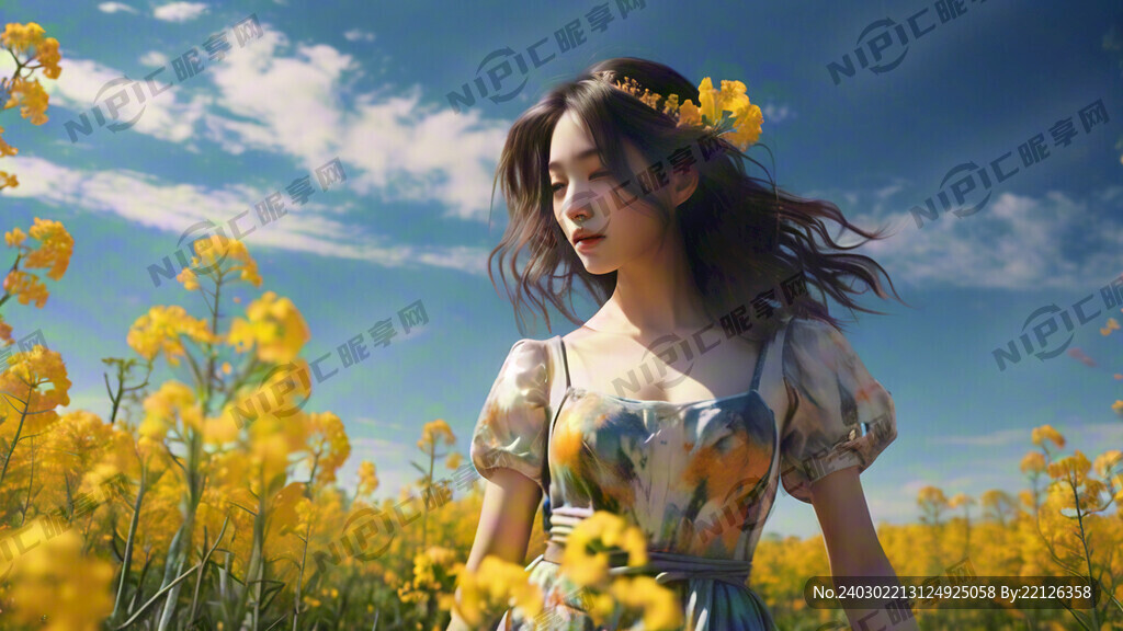 美丽的油菜花世界  不要人物