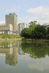 河堤自然风景图片