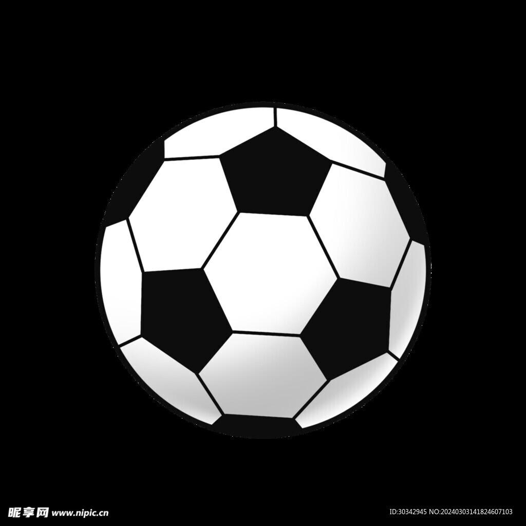 足球图标标注手绘图稿球类
