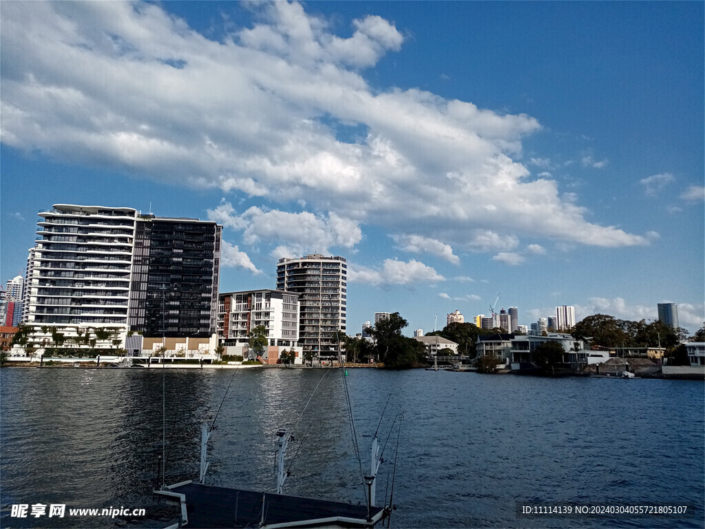 澳大利亚黄金海岸城市风景