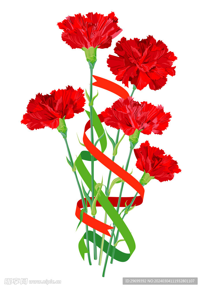 手绘花