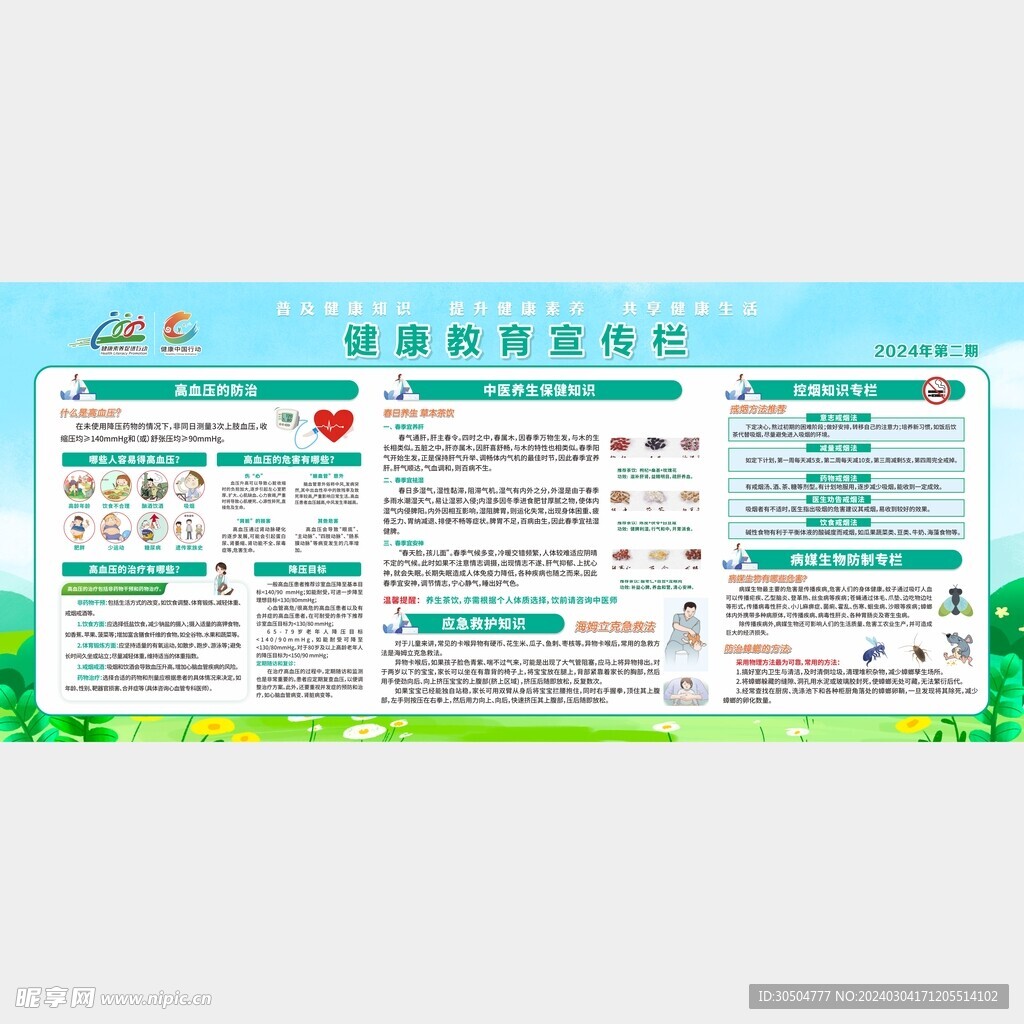 健康教育宣传栏