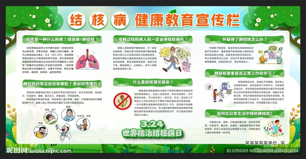 结核病健康教育宣传栏