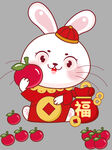 贺年兔大利