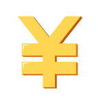 黄色金钱符号免抠图